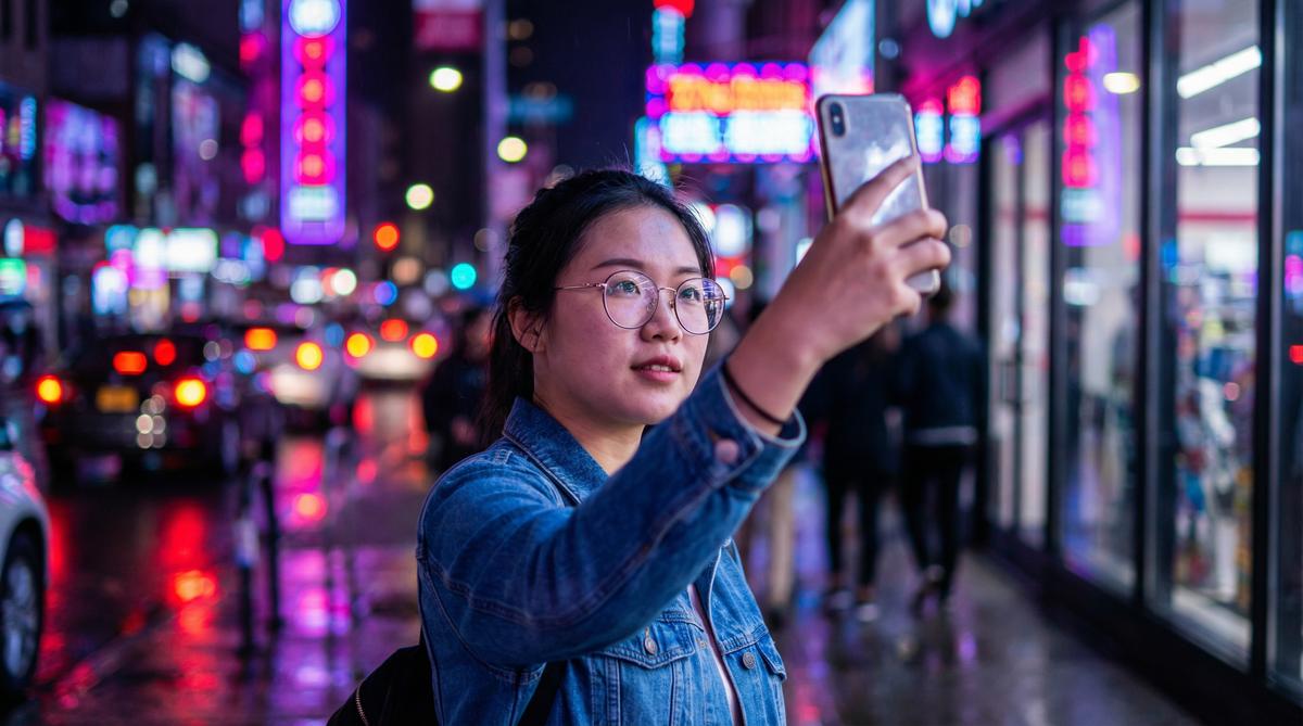 黑丝城市夜景短视频